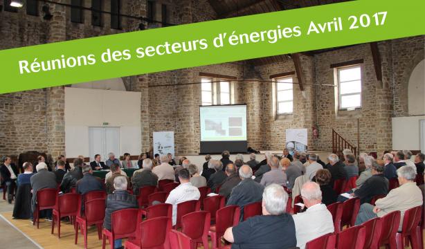Photo réunion des secteurs d'énergies