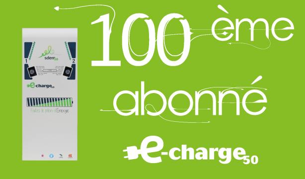 Le service e-charge50 compte aujourd’hui 100 abonnés