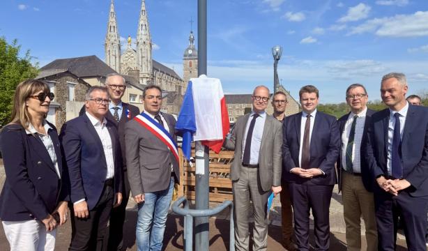 inauguration éclairage public