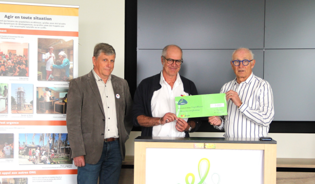Remise de cheque ESF