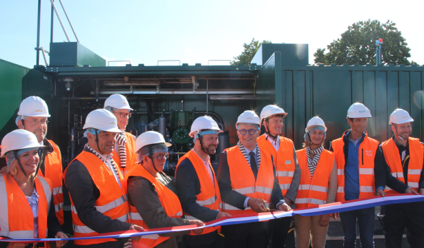 Inauguration du premier rebours de la Manche, à Saint-James.