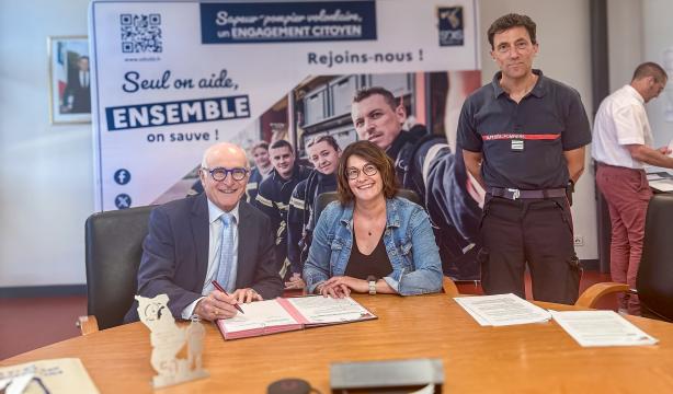 Signature convention SDIS50 et SDEM50