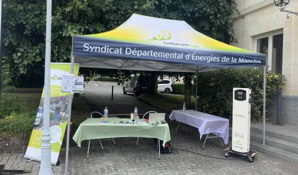 stand echarge50 à 50°C La Manche en ébullition