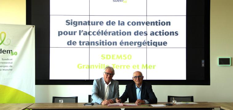 Convention pour l’accélération des actions de transition énergétique