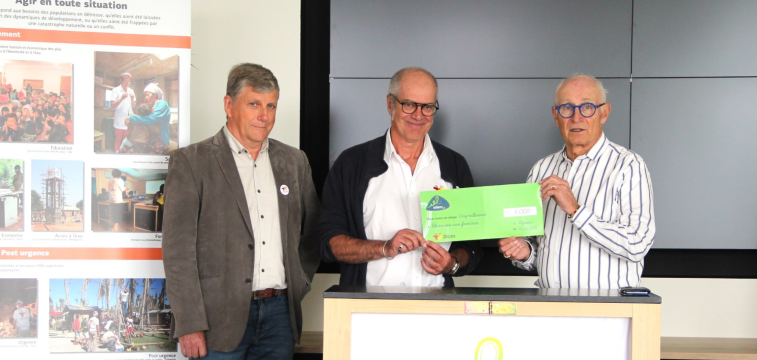 Remise de cheque ESF