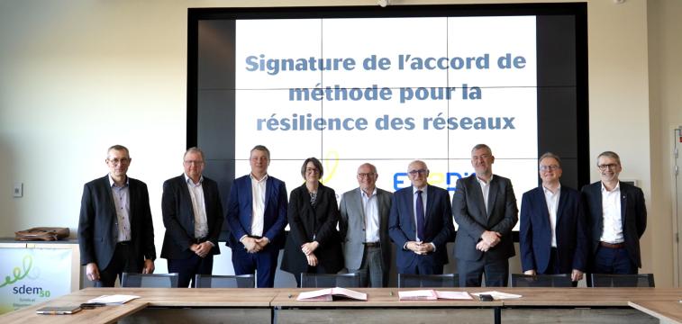 Accord de méthode pour la résilience des réseaux