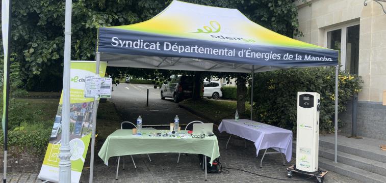stand echarge50 à 50°C La Manche en ébullition