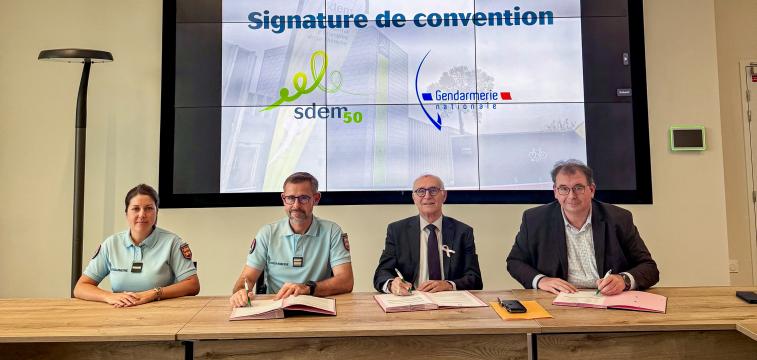 convention gendarmerie & Sdem50